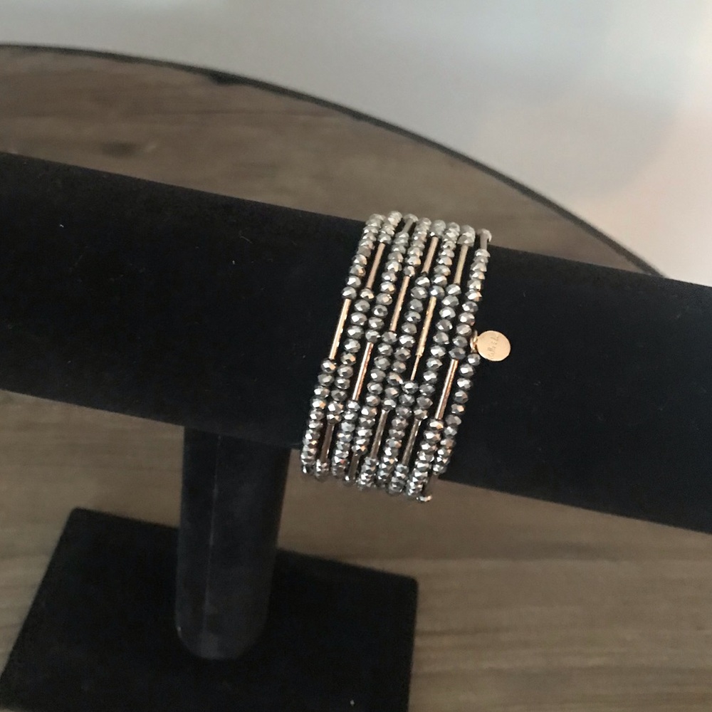 Stella & Dot Beaded Wrap Bracelet